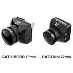 Foxeer Cat 3 Micro Mini Low Latency Low Noise 1200TVL 0.00001Lux FPV Night Camera 2.1mm PAL NTSC 4:3 16:9 for RC Racing Drone